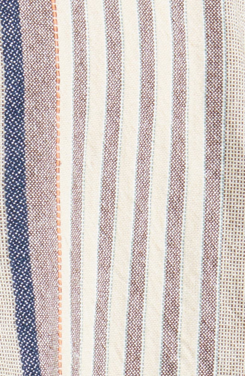 BDG Urban Outfitters Stripe Cotton Camp Shirt, Alternate, color,