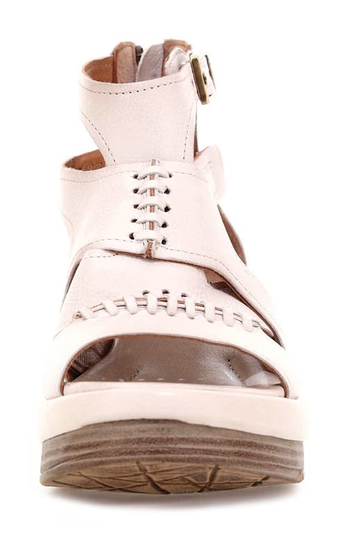 As98 A.s.98 Stanton Wedge Sandal In Silk
