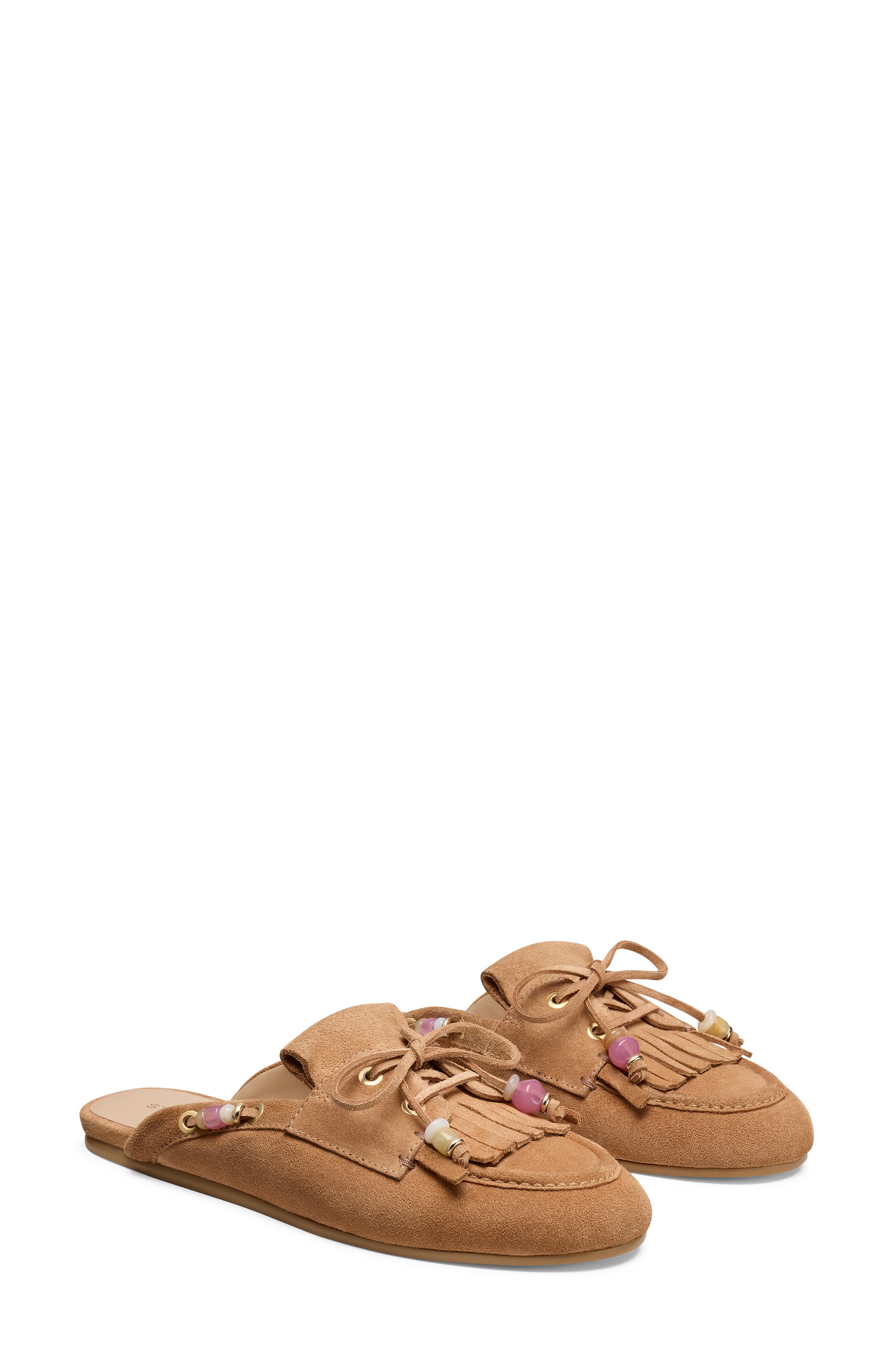 Stuart Weitzman Majorca Tinsley Mule, Alternate, color, New Camel