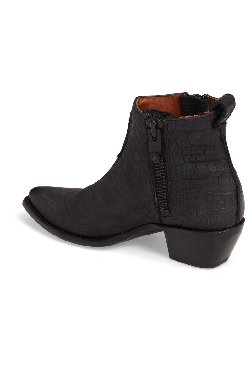 Frye Sacha Moto Short Bootie, Alternate, color,