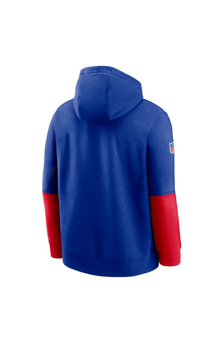 Nike Men's Nike Royal Buffalo Bills 2024 Sideline Club Pullover Hoodie, Alternate, color, Royal