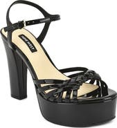 Nine West Nayya Faux Leather Platform Sandal