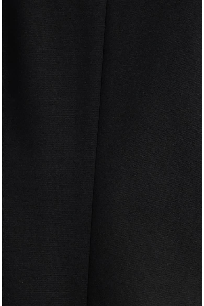 Ruched Sleeve Shawl Collar Jacket, Alternate, color, ANNE BLACK