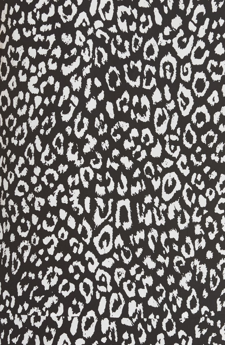 Joie Angeni Leopard Print Puff Sleeve Dress, Alternate, color,