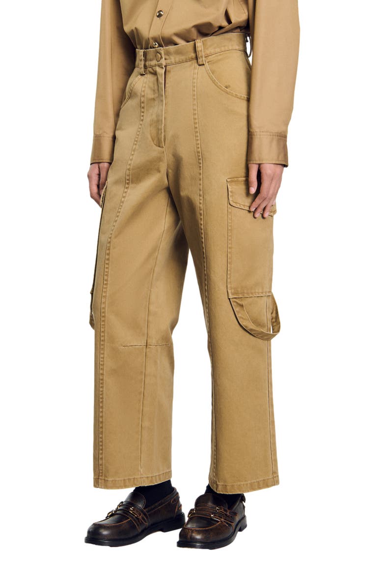 SANDRO Cargo trousers, Main, color,