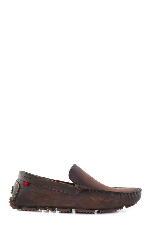 Marc Joseph New York Ovington Ct Leather Venetian Driver Loafer, Alternate, color, Whiskey Burnished Napa