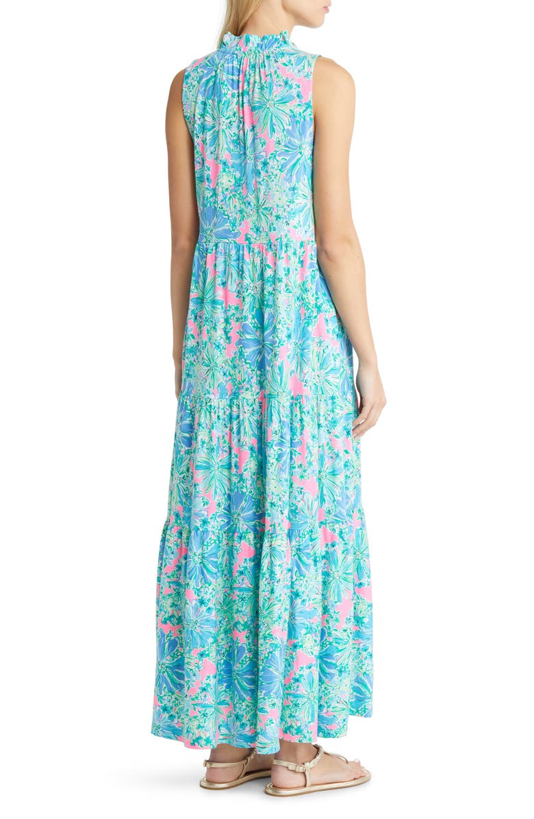 Lilly Pulitzer<sup>®</sup> Malone Floral Maxi Dress, Alternate, color, 
