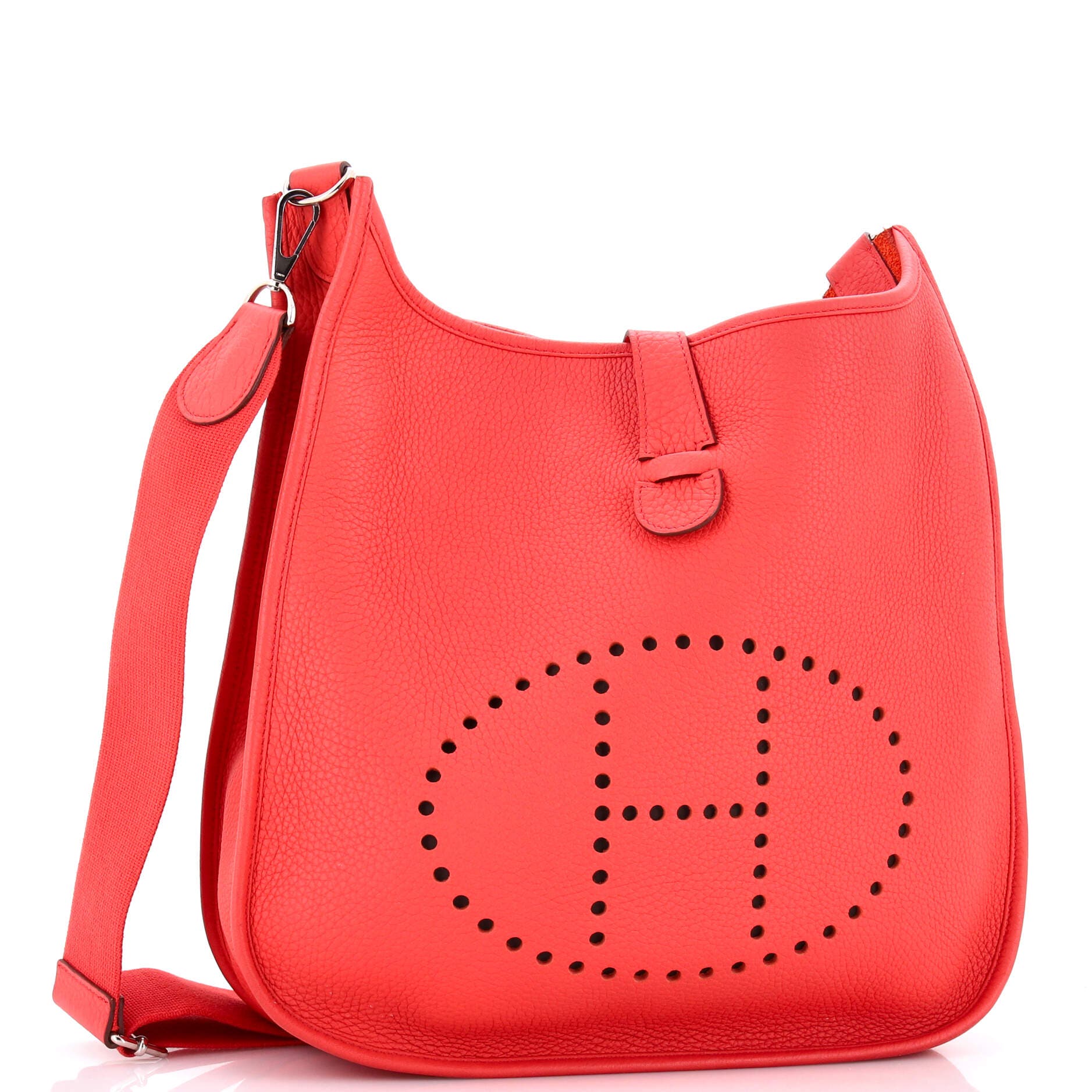 Pre-Owned Hermes Evelyne Bag Gen III Clemence GM, Alternate, color, 