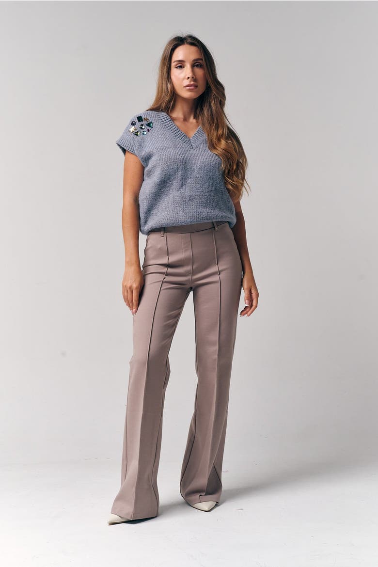 Paula Pants, Main, color, Beige