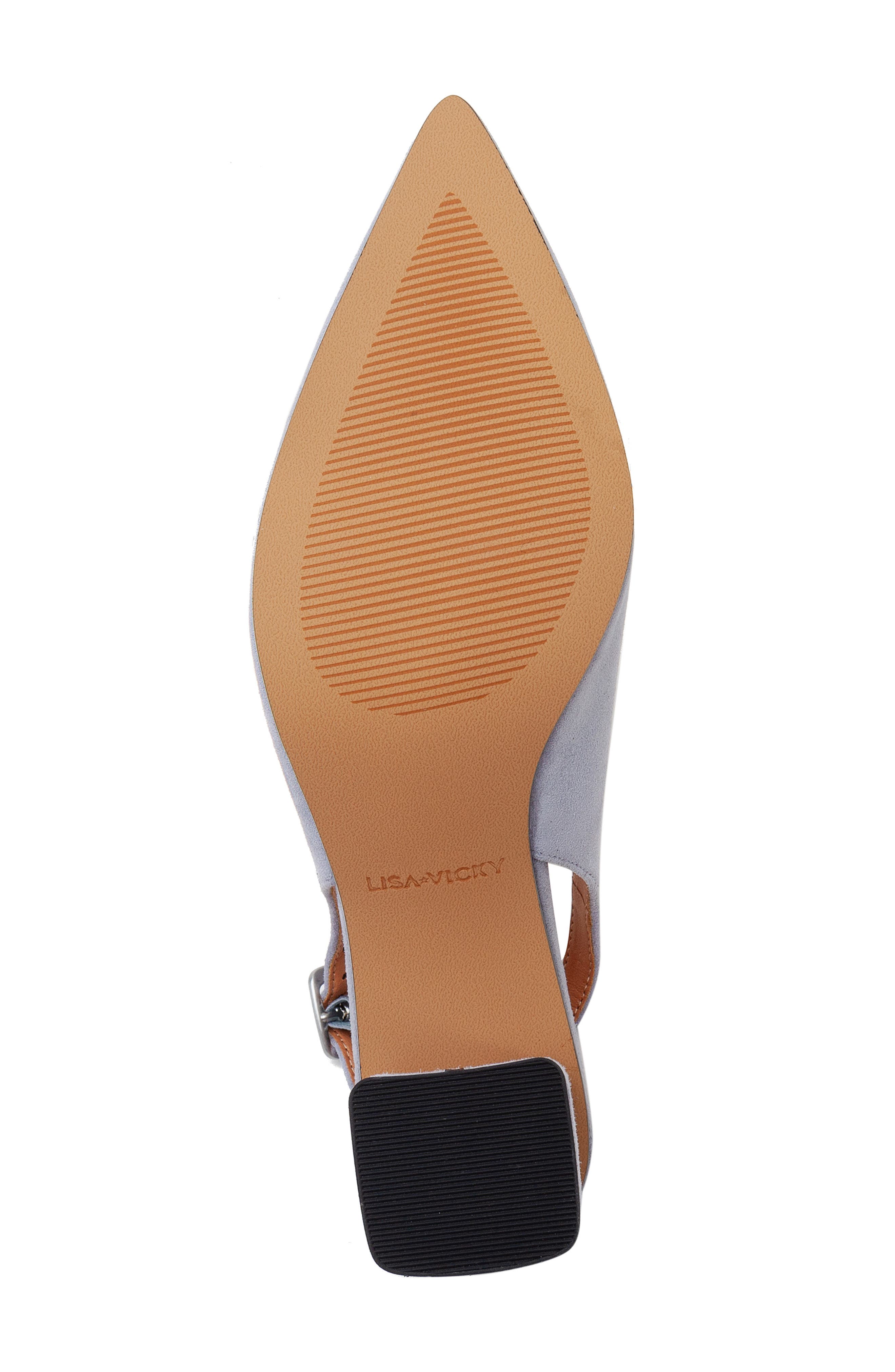 Zee Pointed Toe Slingback Pump, Alternate, color, LAVENDER