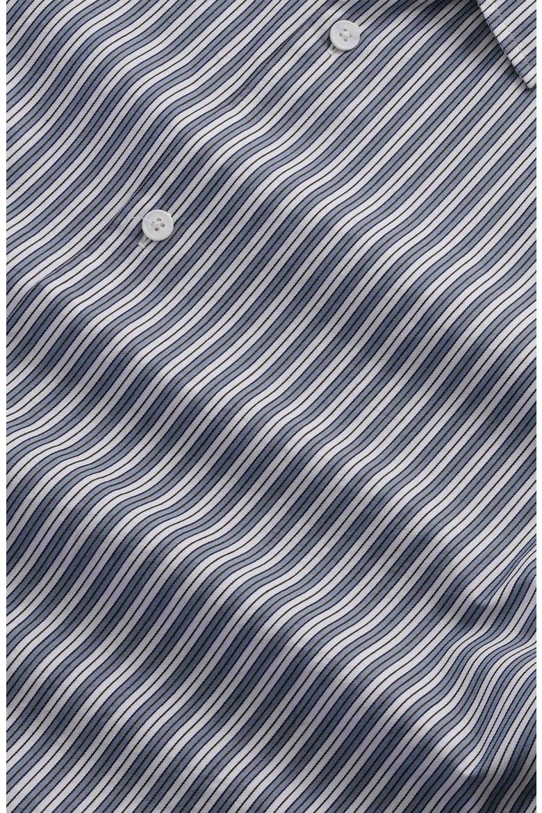 Freddy Organic Cotton Button-Up Shirt, Alternate, color, SEA STRIPE