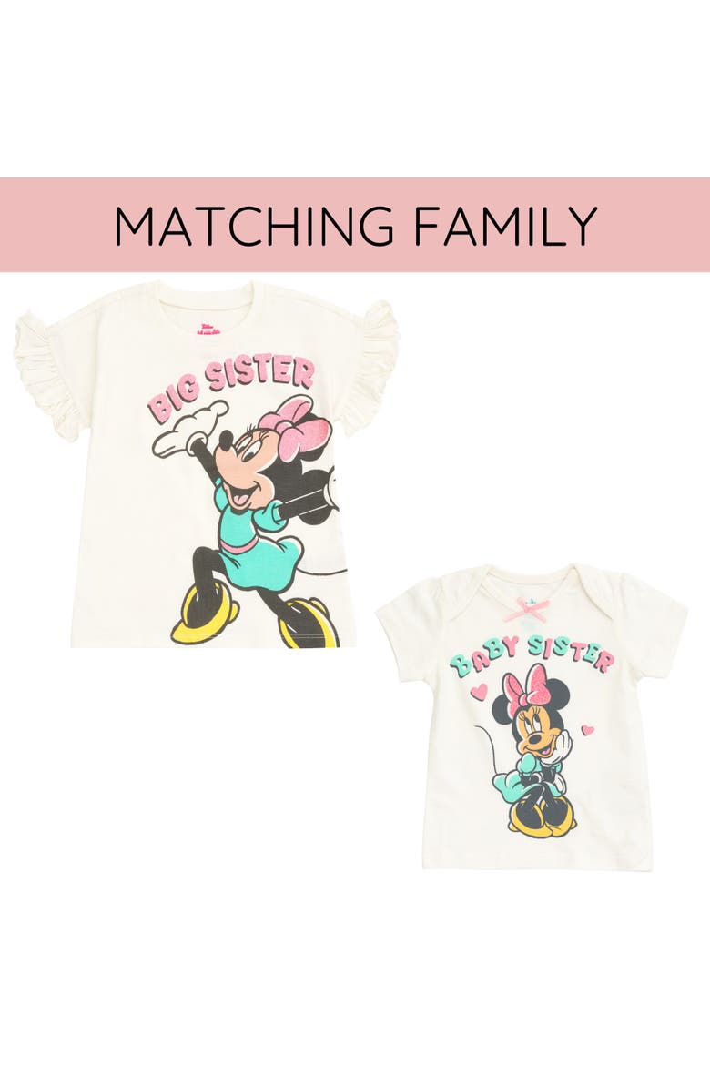 Minnie Mouse Short Sleeve T-Shirt, Alternate, color, Tusk Minnie Mouse