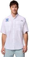 Columbia Men's Columbia White Kentucky Wildcats Tamiami Omni-Shade Button-Down Shirt