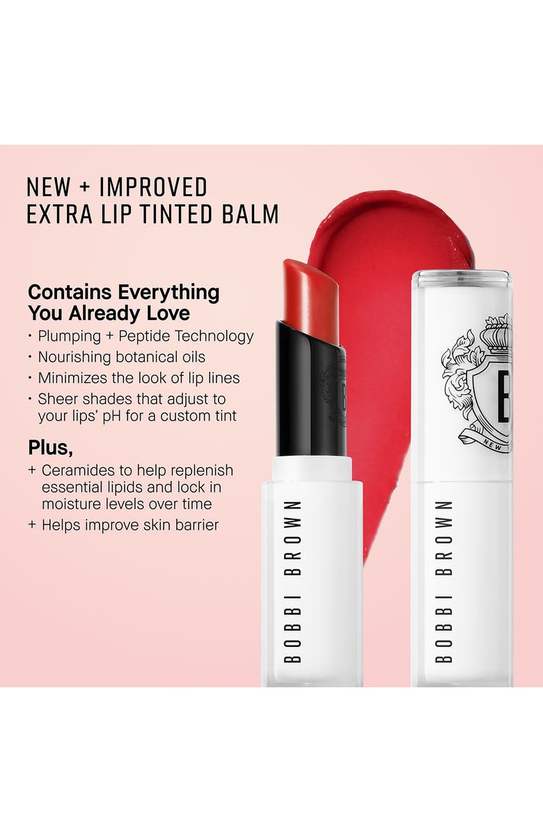 Bobbi Brown Extra Lip Tinted Balm with Plumping + Peptide Technology, Alternate, color, Bare