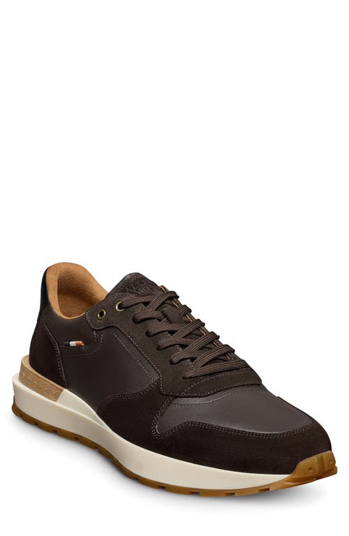 Allen Edmonds Lionel Low Top Sneaker In Brown