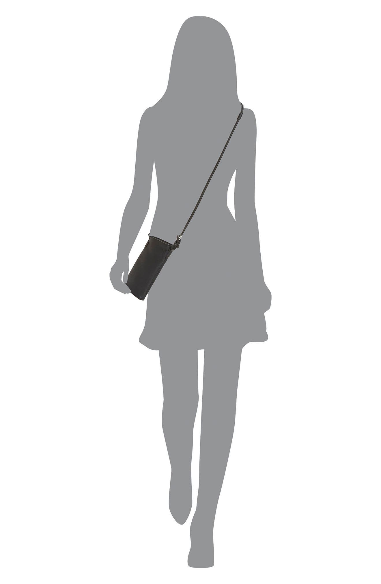 Tania Phone Crossbody, Alternate, color, NERO Z/DNU