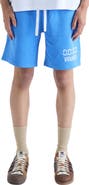 VOUSETI Us Against Time Cotton Fleece Drawstring Shorts