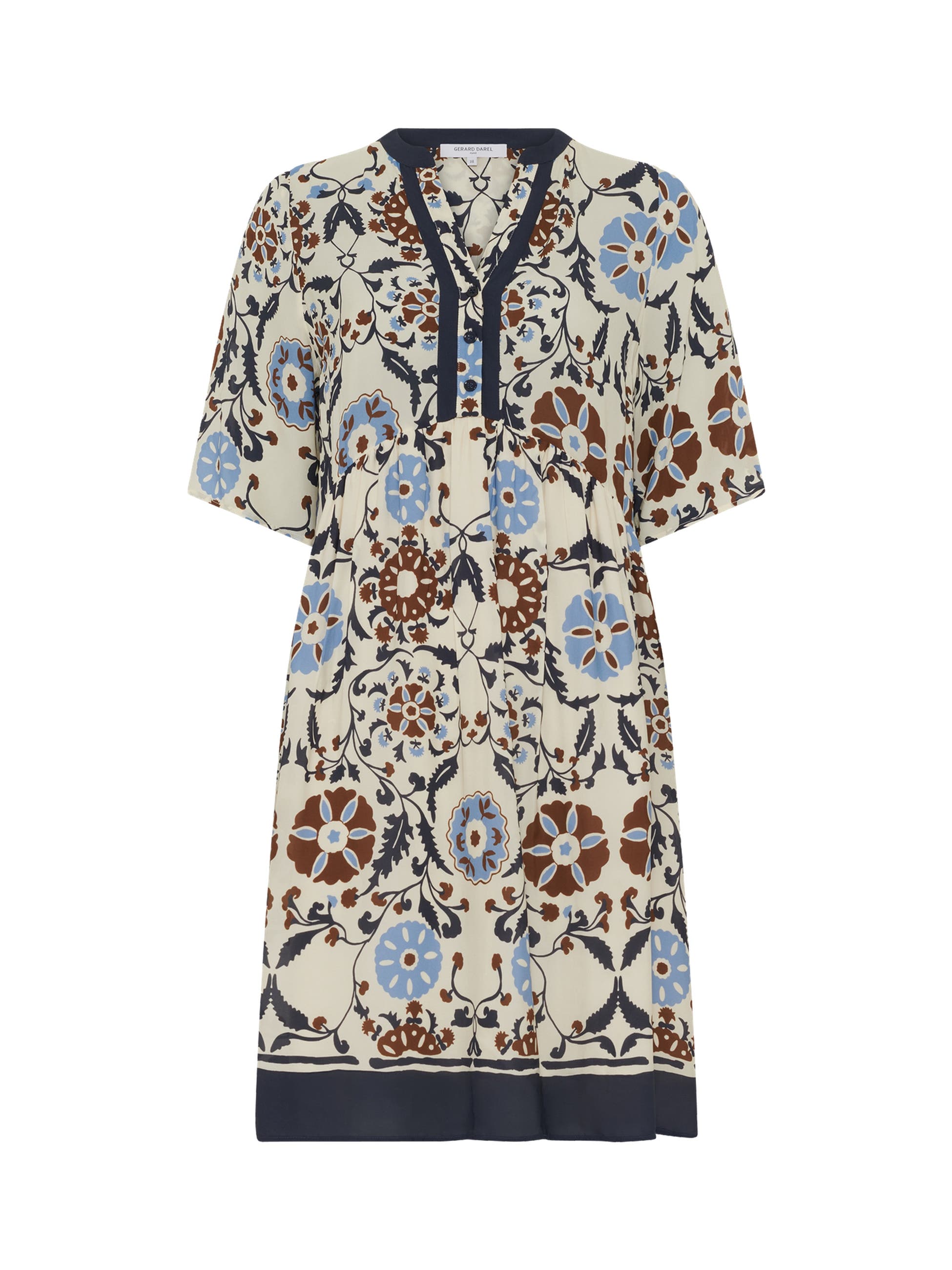 Romaine Printed Tunic Dress - image 2