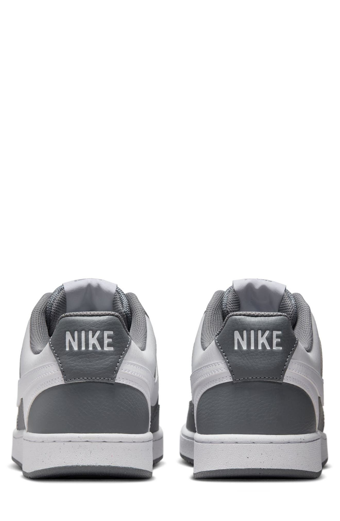 Nike Court Vision Low Sneaker, Alternate, color, Cool Grey/ White