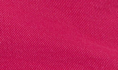 Kut From The Kloth Jane Raw Hem Denim Shorts In Fuchsia