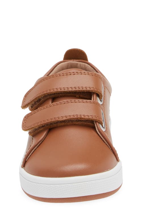 Old Soles Kids' Leather Sneaker In Tan