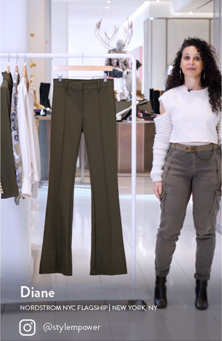 Hibiscus Flare Leg Trousers, sales video thumbnail