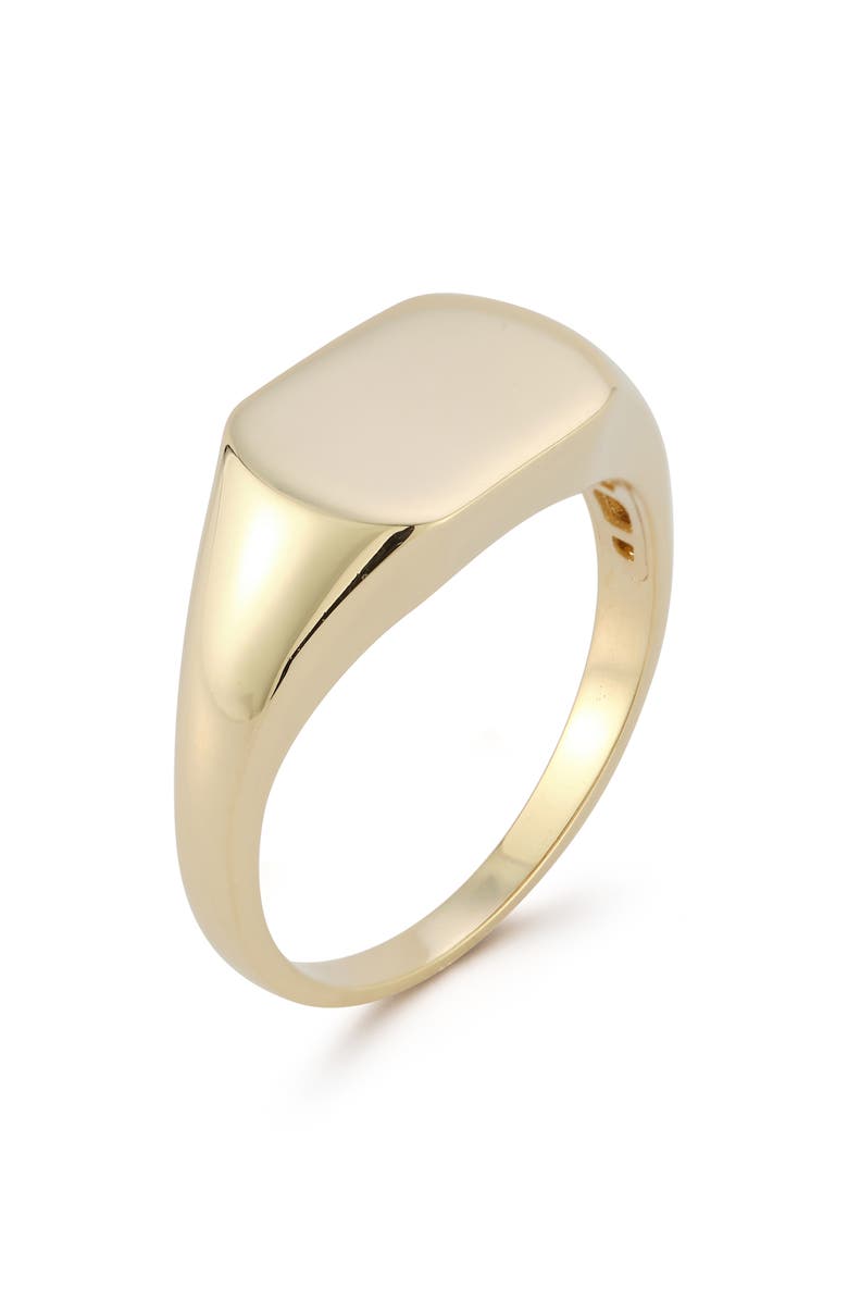 Ember Fine Jewelry Signet Ring, Alternate, color, Gold