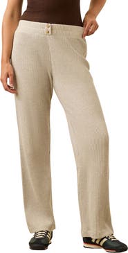 Faherty Après Organic Cotton Waffle Pants