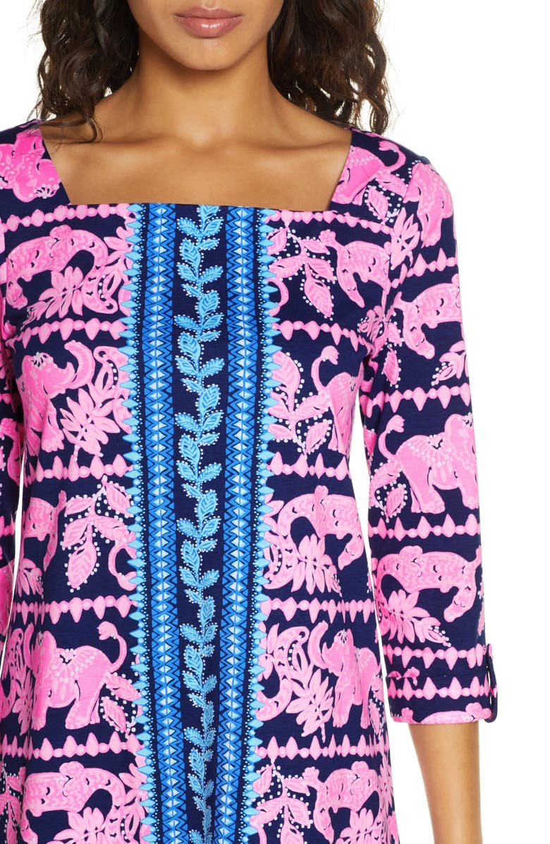 Lilly Pulitzer<sup>®</sup> Bailee Print Floral Shift Dress, Alternate, color,