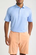 Peter Millar Rivington Microprint Summer Comfort Performance Jersey Polo