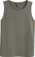Eileen Fisher Crewneck Jersey Tank