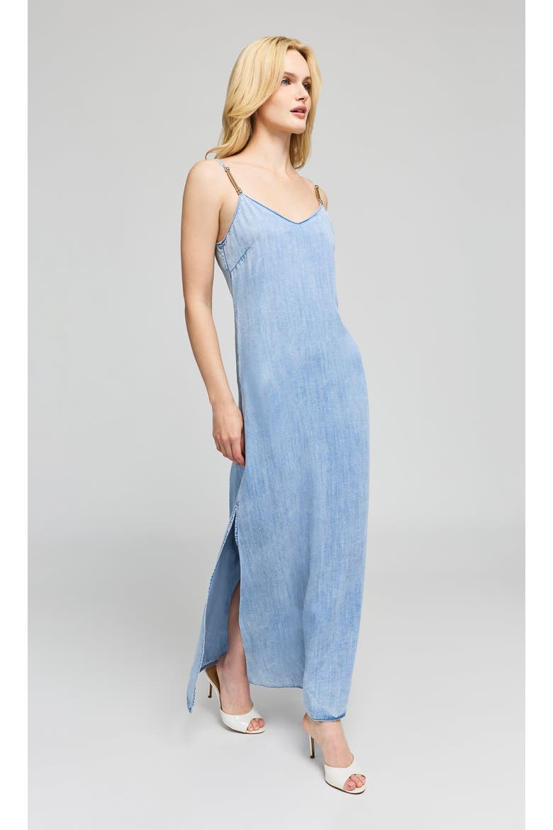 Marcella Denim Dress, Alternate, color, Light Blue