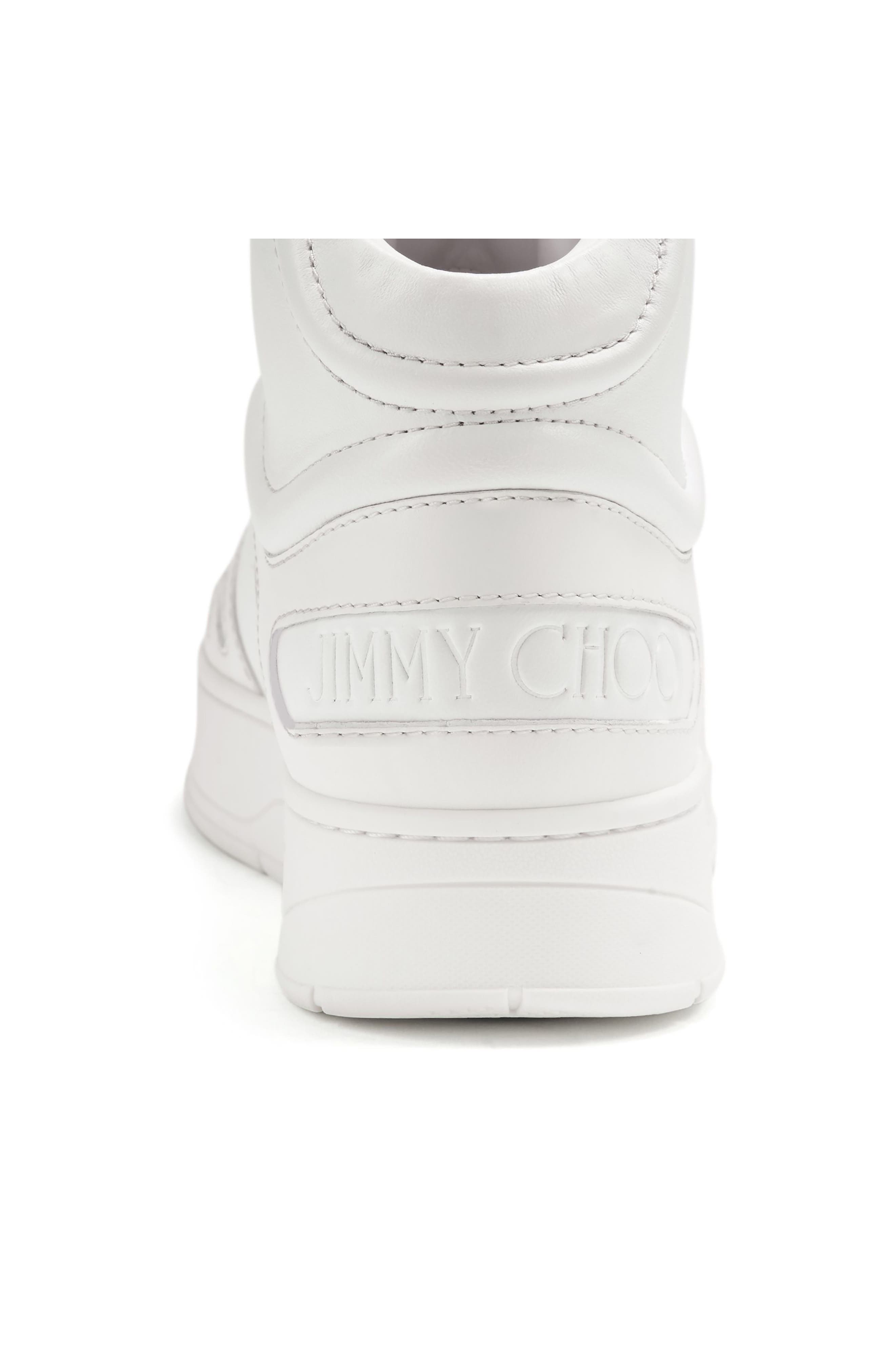 Jimmy Choo Hawaii High Top Sneaker, Alternate, color, 