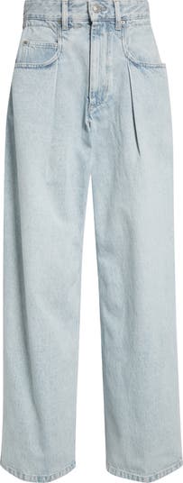 【関税&送料込】Marant Etoile Rachelle Jeans Isabel Marant Étoile Rachelle Pleated Jeans | Nordstrom