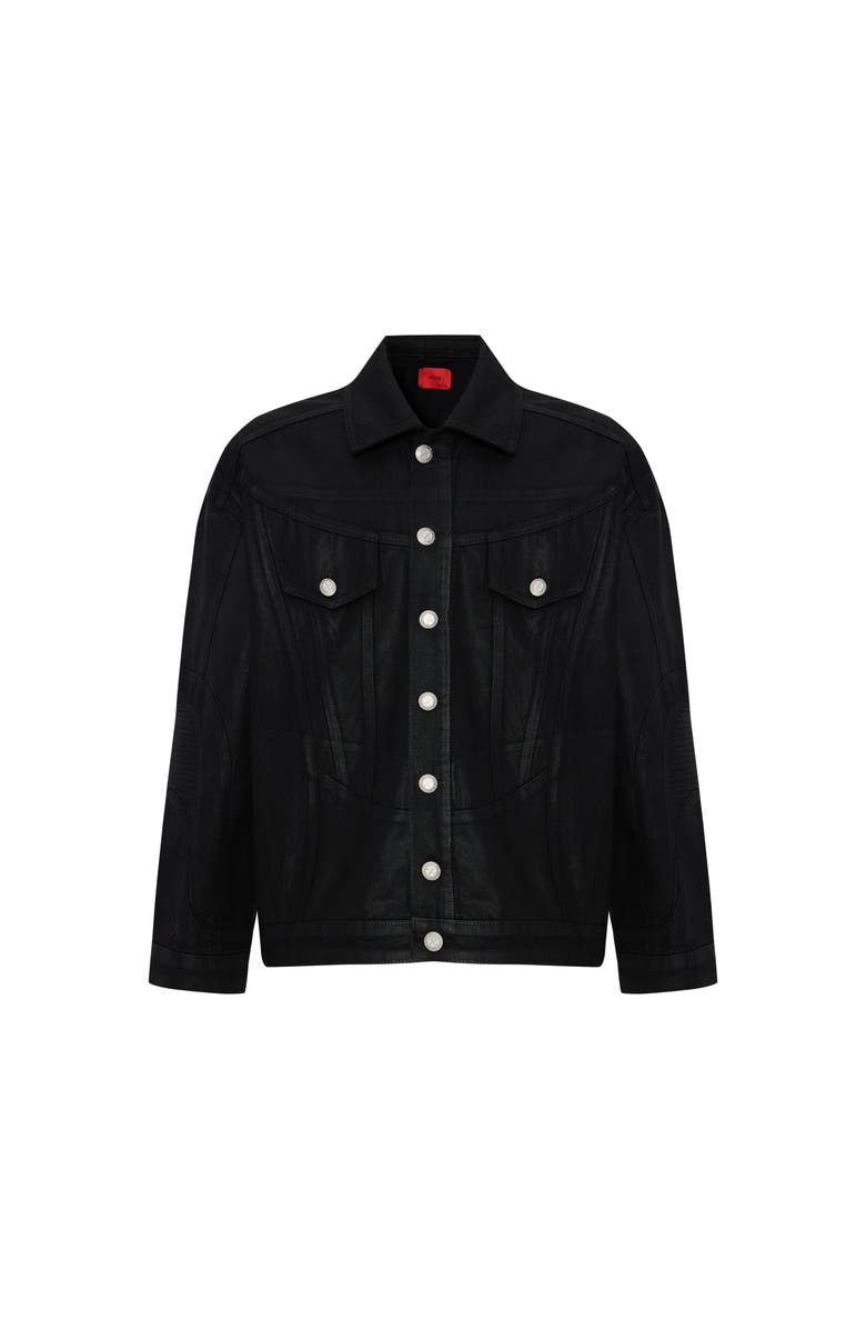 PCFG Faded Denim Jacket, Main, color, Black