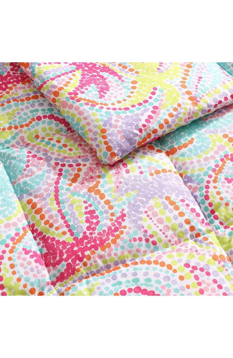 Nautica Sutton Palm Trees Comforter & Sham Set, Alternate, color, Rose/ Aqua