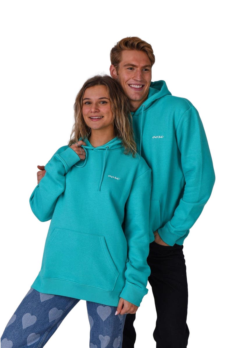 OOSC Powder Club Hoodie - Aqua, Main, color, Aqua
