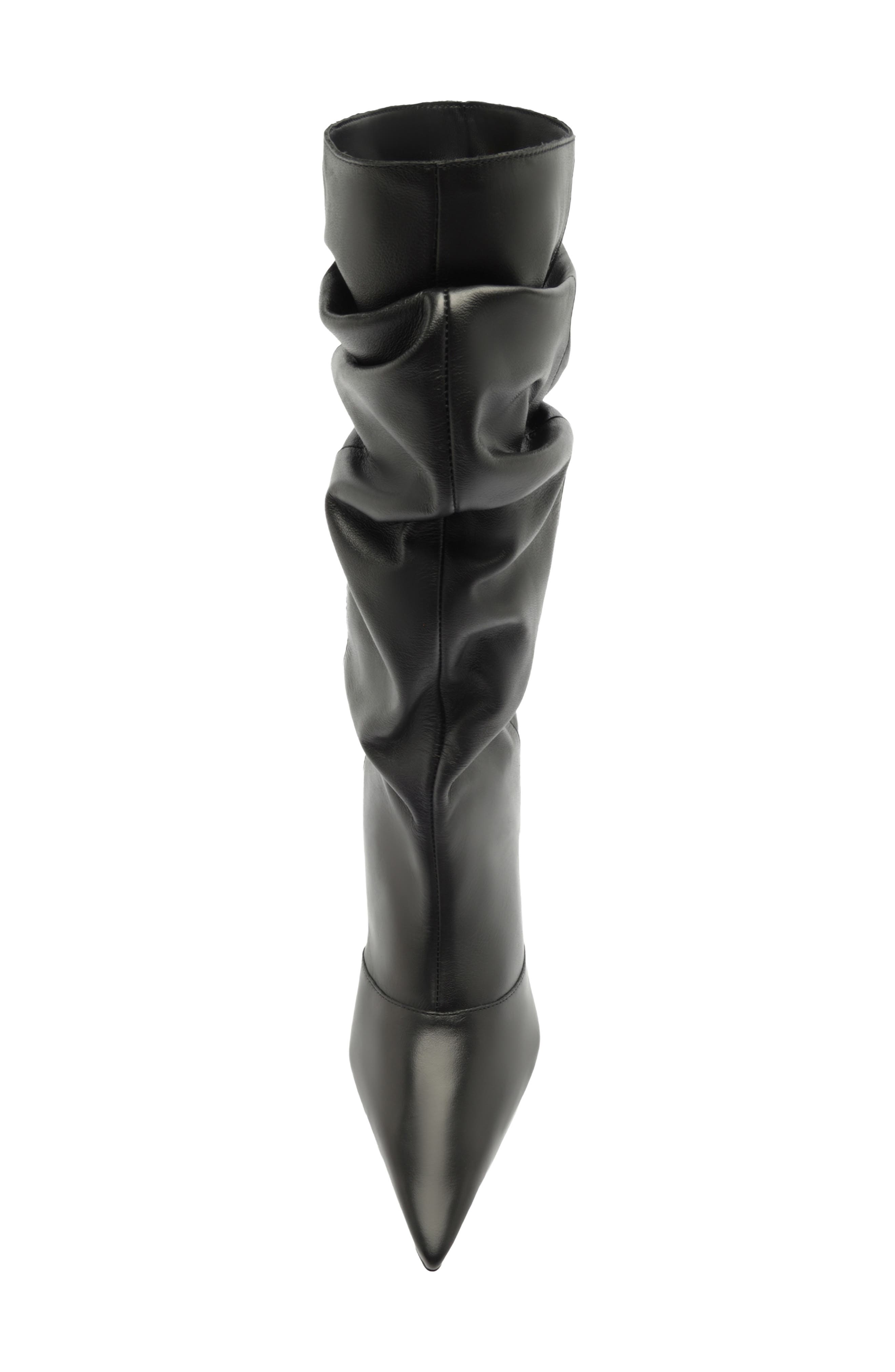 Skyler Pointed Toe Boot, Alternate, color, BLACK