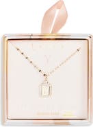 Leith Initial Pendant Necklace