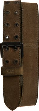 AllSaints Covered Eyelet Leather Belt