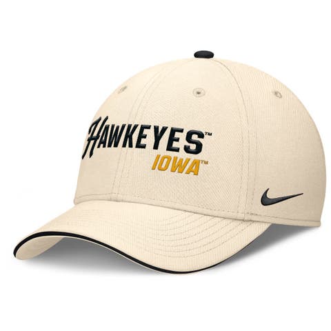 Men's Nike Natural Iowa Hawkeyes 2026 Primetime Swooshflex Hat