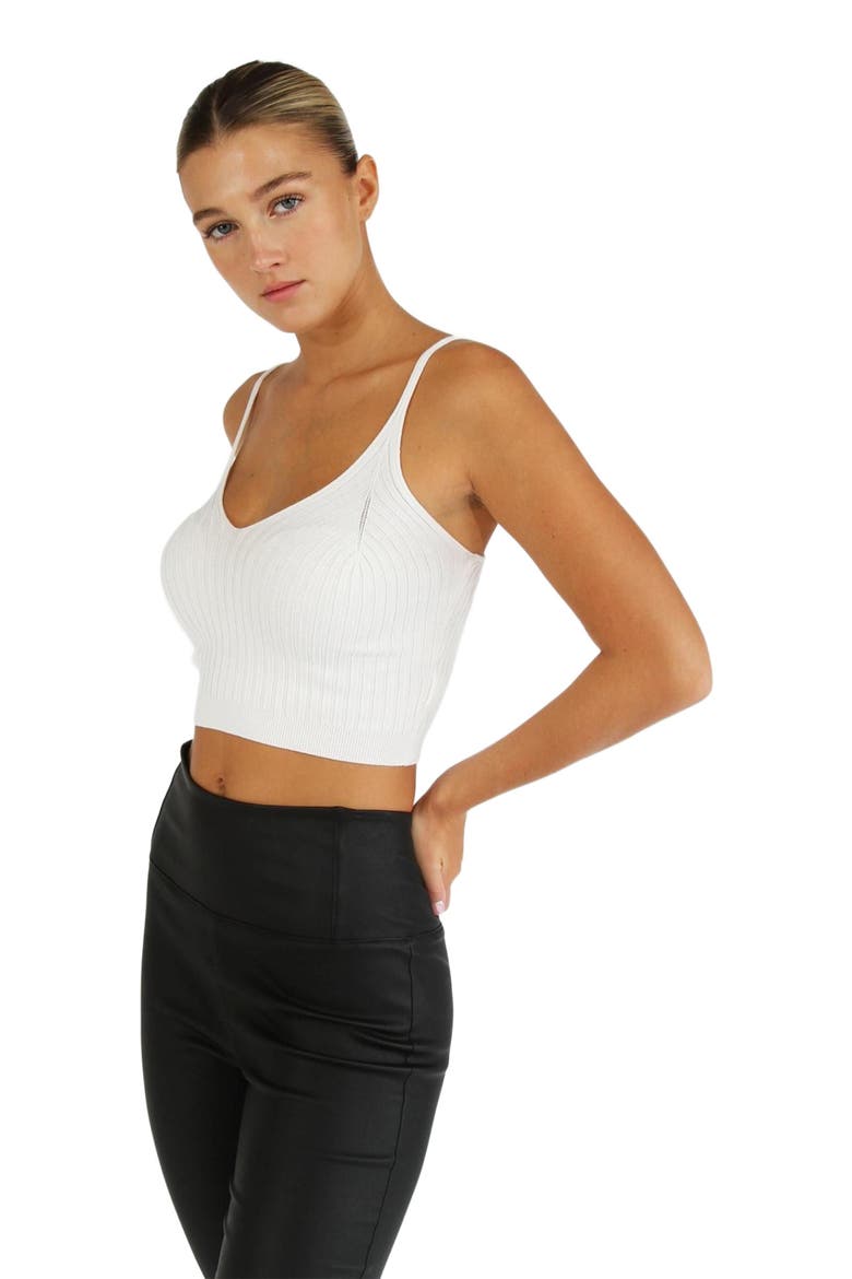 All I Need Knit Crop, Alternate, color, Cream
