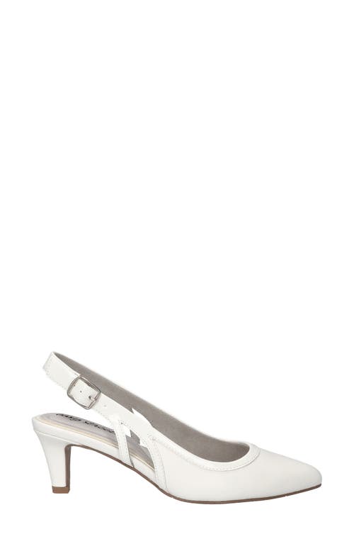 EASY STREET EASY STREET GLISTEN KITTEN HEEL SLINGBACK PUMP 