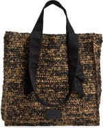 AllSaints Lullah Straw Tote Bag
