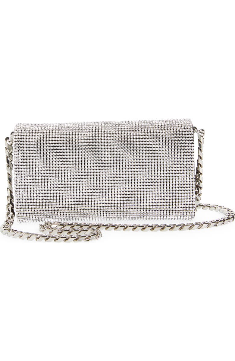 Dolce&Gabbana DG Logo Crystal Mesh Shoulder Bag, Alternate, color,