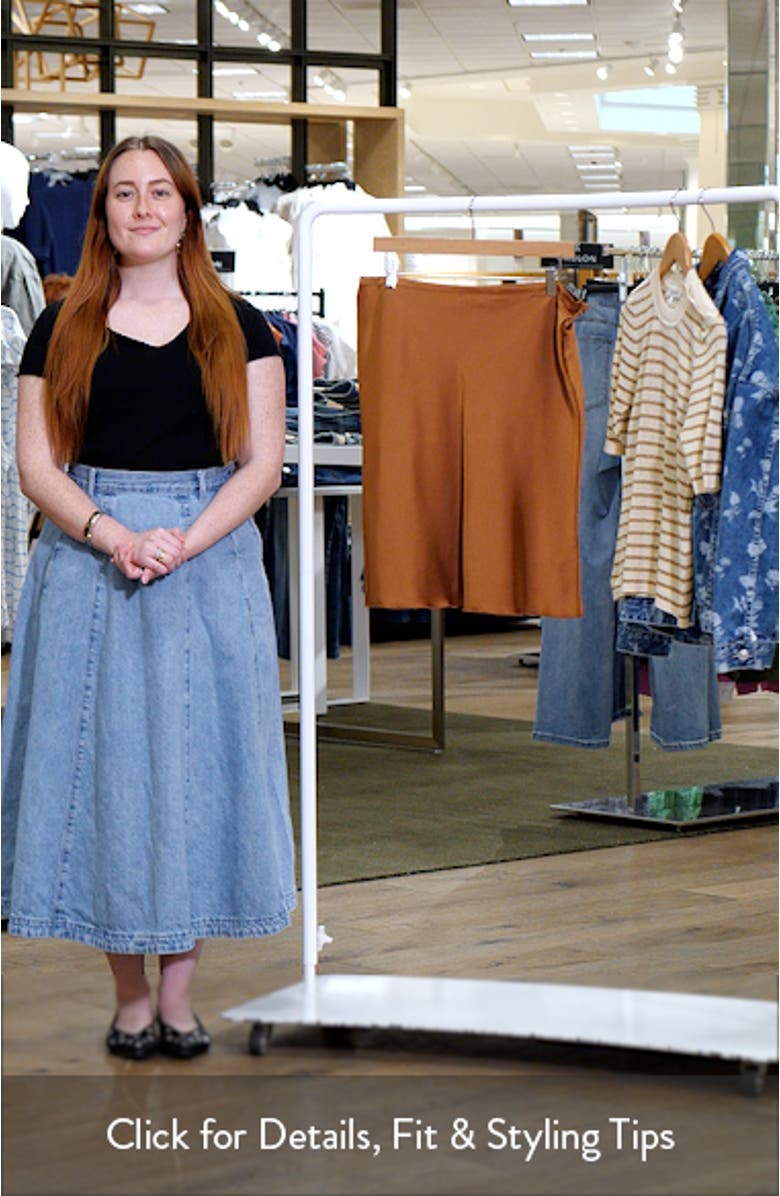Shoreline Satin Skirt, sales video thumbnail