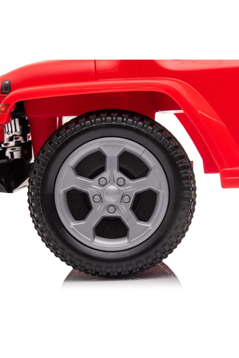 Jeep Rubicon Foot to Floor Ride-On for Toddlers, Alternate, color, RED