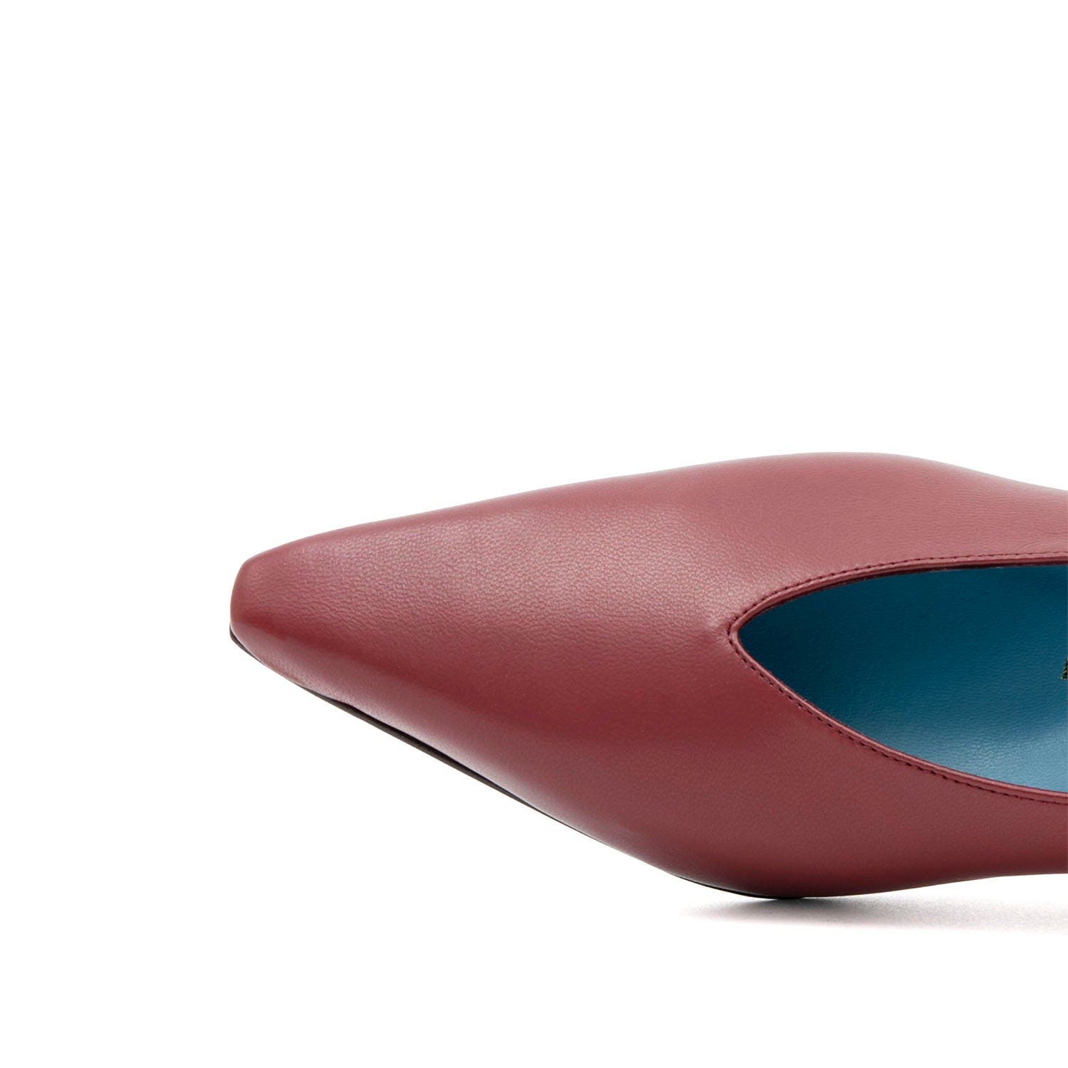 Valentina Rangoni Vespero Choked Vamp Pump, Alternate, color, Wine Parm