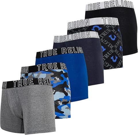 Boxer Briefs Stretch Underwear Pack of 6