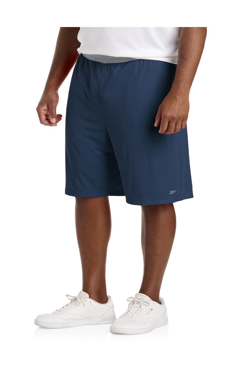 Reebok Big & Tall Performance Mesh Basketball Shorts, Main, color,